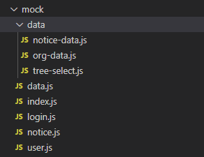 iview-admin  mock模拟接口数据预览图